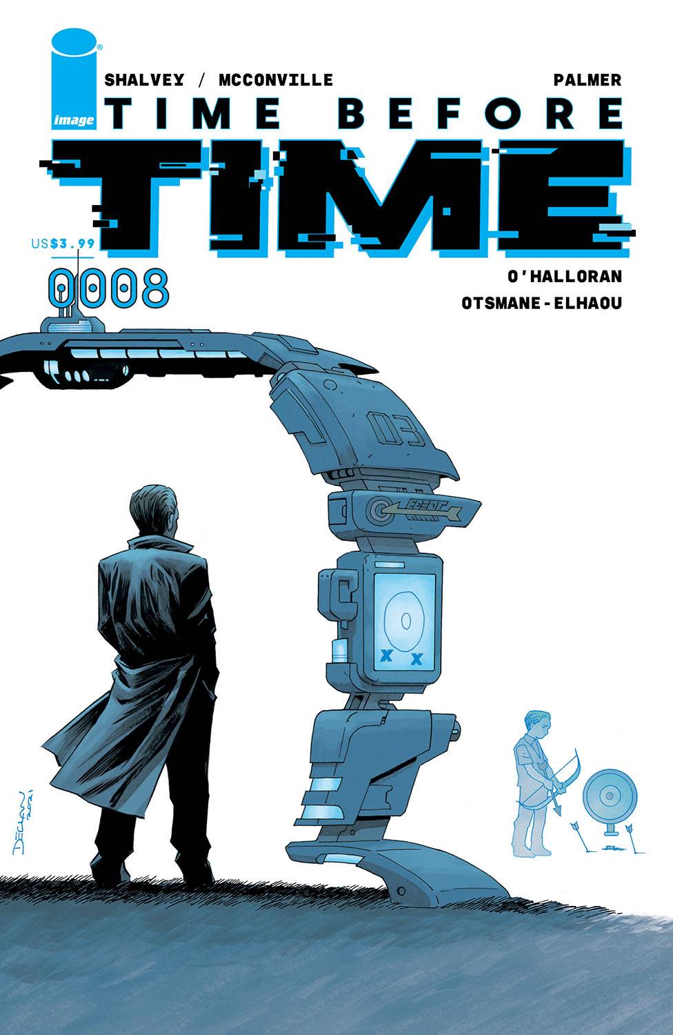 IMAGE COMICS COMIC BOOK VF/NM TIME BEFORE TIME #8 CVR A SHALVEY (MR)