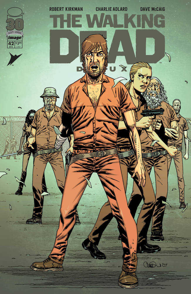 IMAGE COMICS COMIC BOOK VF/NM Walking Dead Deluxe #42 Cover B Adlard & Mccaig (Mature)