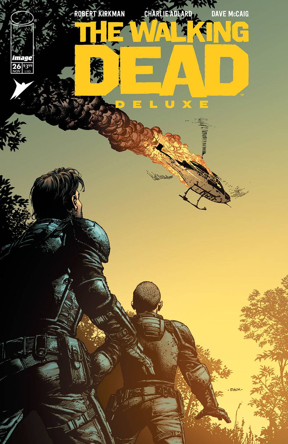 IMAGE COMICS COMIC BOOK VF/NM WALKING DEAD DLX #26 CVR A FINCH & MCCAIG