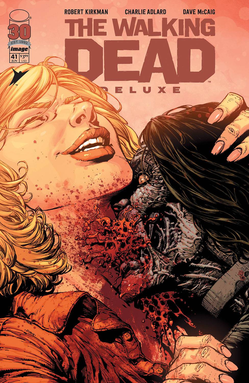 IMAGE COMICS COMIC BOOK VF/NM WALKING DEAD DLX #41 CVR A FINCH & MCCAIG (MR)