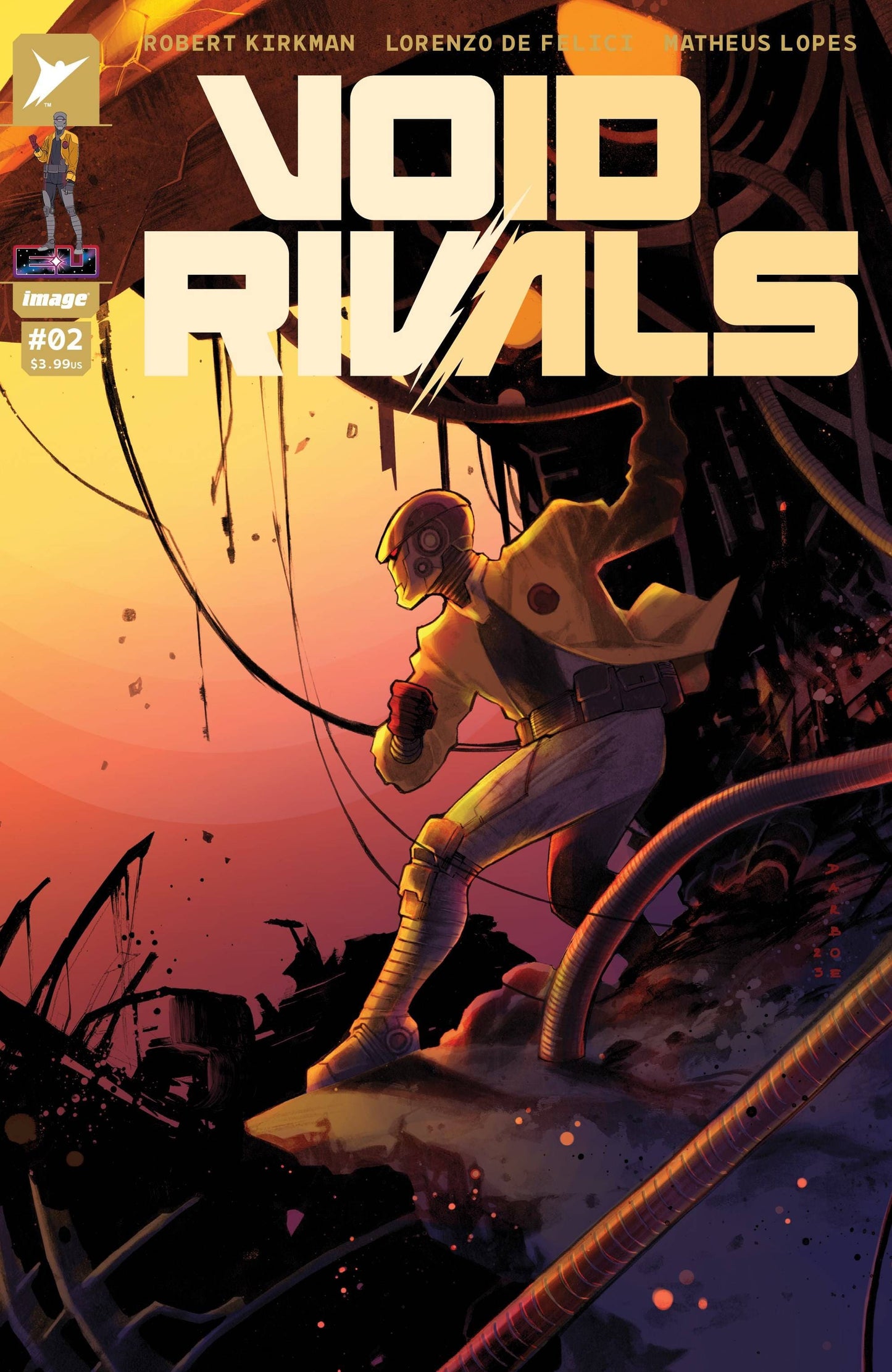 IMAGE COMICS COMIC BOOK VOID RIVALS #2 CVR D 25 COPY INCV DARBOE
