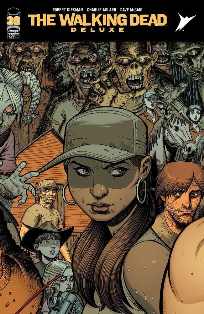 IMAGE COMICS COMIC BOOK Walking Dead Deluxe #53 Cover D Adams & Mccaig (Mature)