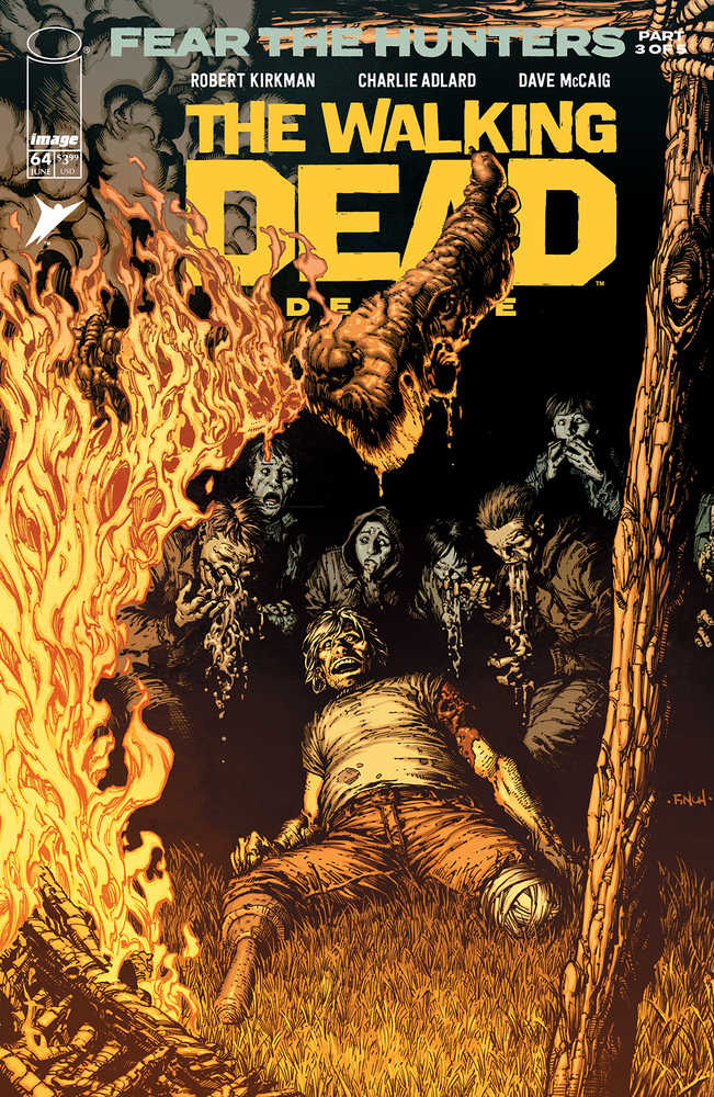 IMAGE COMICS COMIC BOOK Walking Dead Deluxe #64 Cover A Finch & Mccaig (Mature)