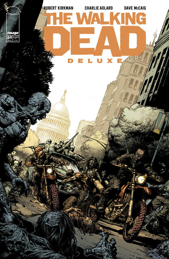 IMAGE COMICS COMIC BOOK Walking Dead Deluxe #69 Cover A Finch & Mccaig (Mature)