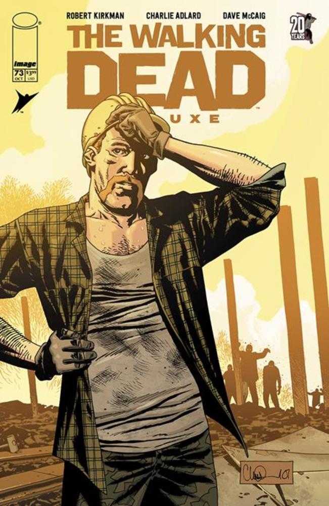 Image Comics COMIC BOOK Walking Dead Deluxe #73 Cover B Charlie Adlard And Dave Mccaig Variant (Mature)