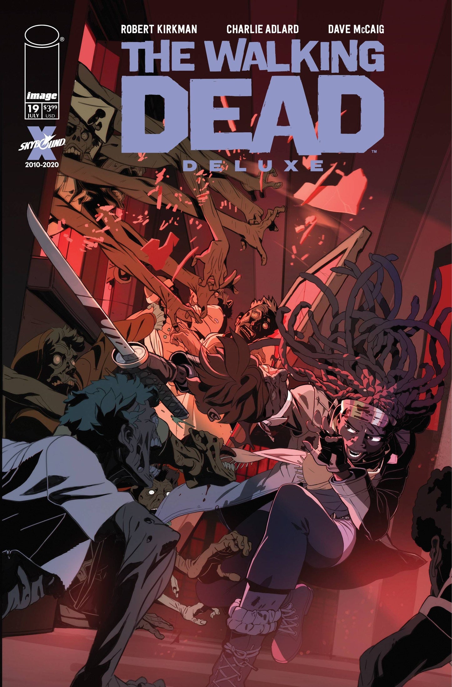 IMAGE COMICS COMIC BOOK WALKING DEAD DLX #19 CVR H CONLEY