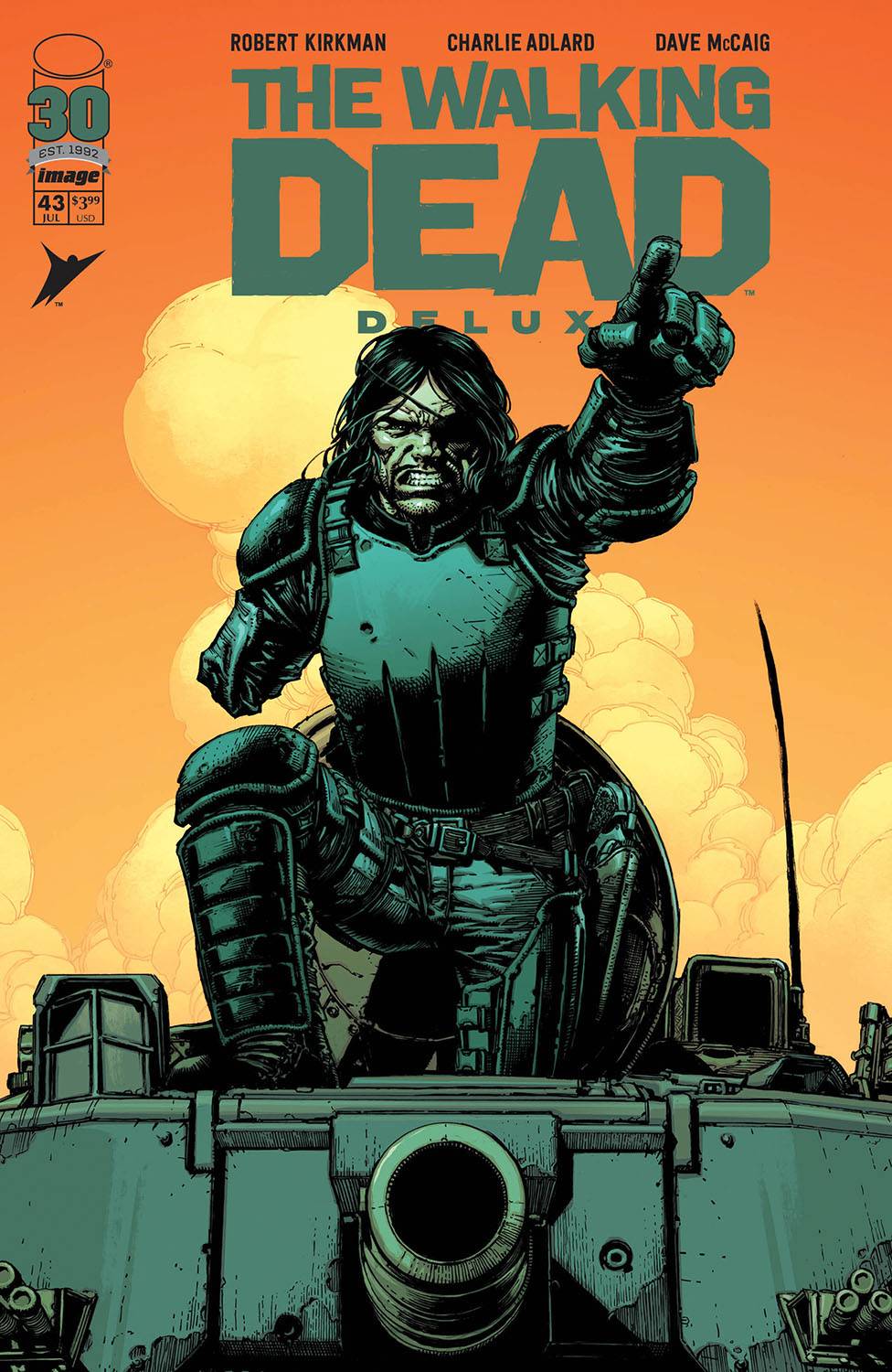 IMAGE COMICS COMIC BOOK WALKING DEAD DLX #43 CVR A FINCH & MCCAIG (MR)