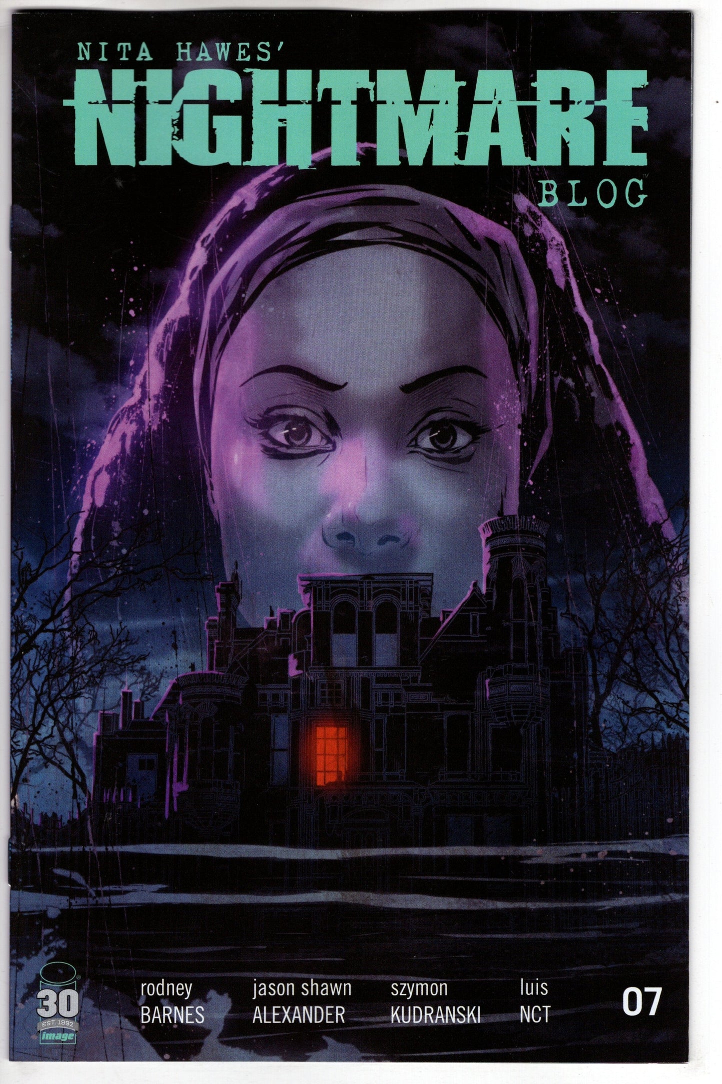 IMAGE COMICS COMIC BOOKS NITA HAWES NIGHTMARE BLOG #7 CVR A KUDRANSKI (MR)