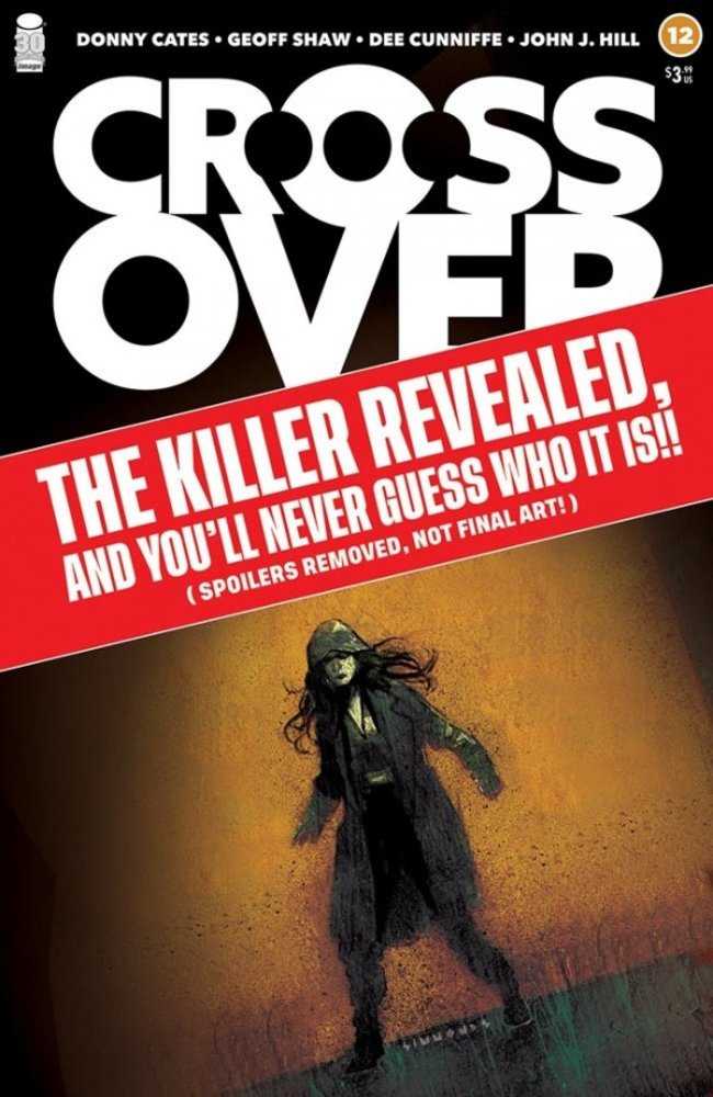 IMAGE COMICS COMIC BOOKS VF/NM Crossover #12 Cover B Simmonds