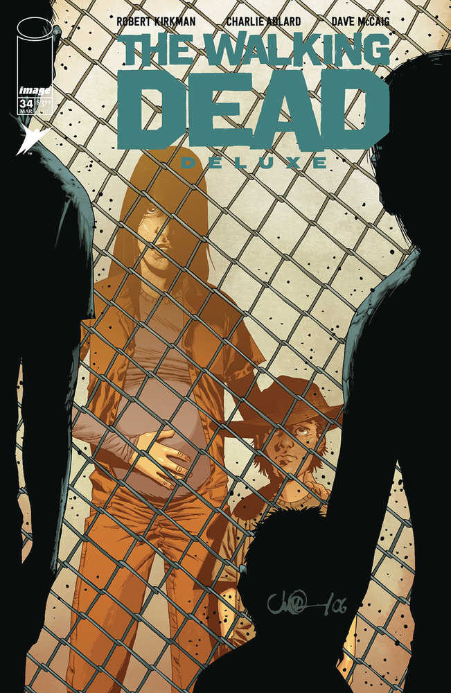 IMAGE COMICS COMIC BOOKS VF/NM Walking Dead Deluxe #34 Cover B Adlard & Mccaig (Mature)