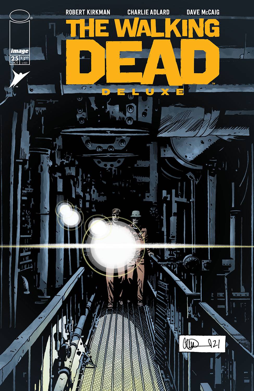 IMAGE COMICS COMIC BOOKS WALKING DEAD DLX #25 CVR C ADLARD (MR)