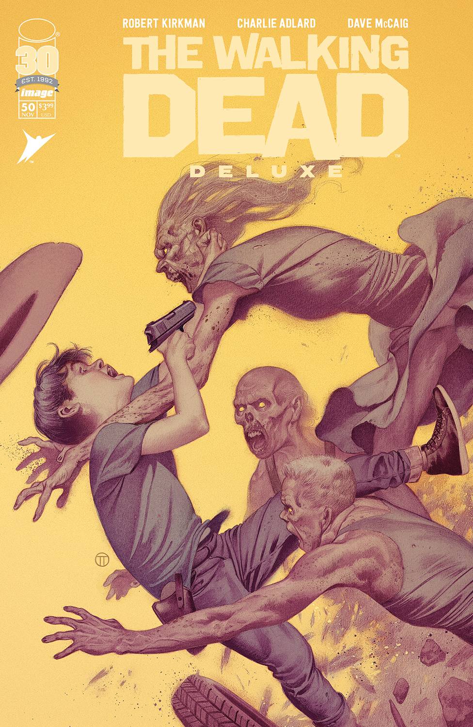 IMAGE COMICS COMIC BOOKS WALKING DEAD DLX #50 CVR D TEDESCO (MR)