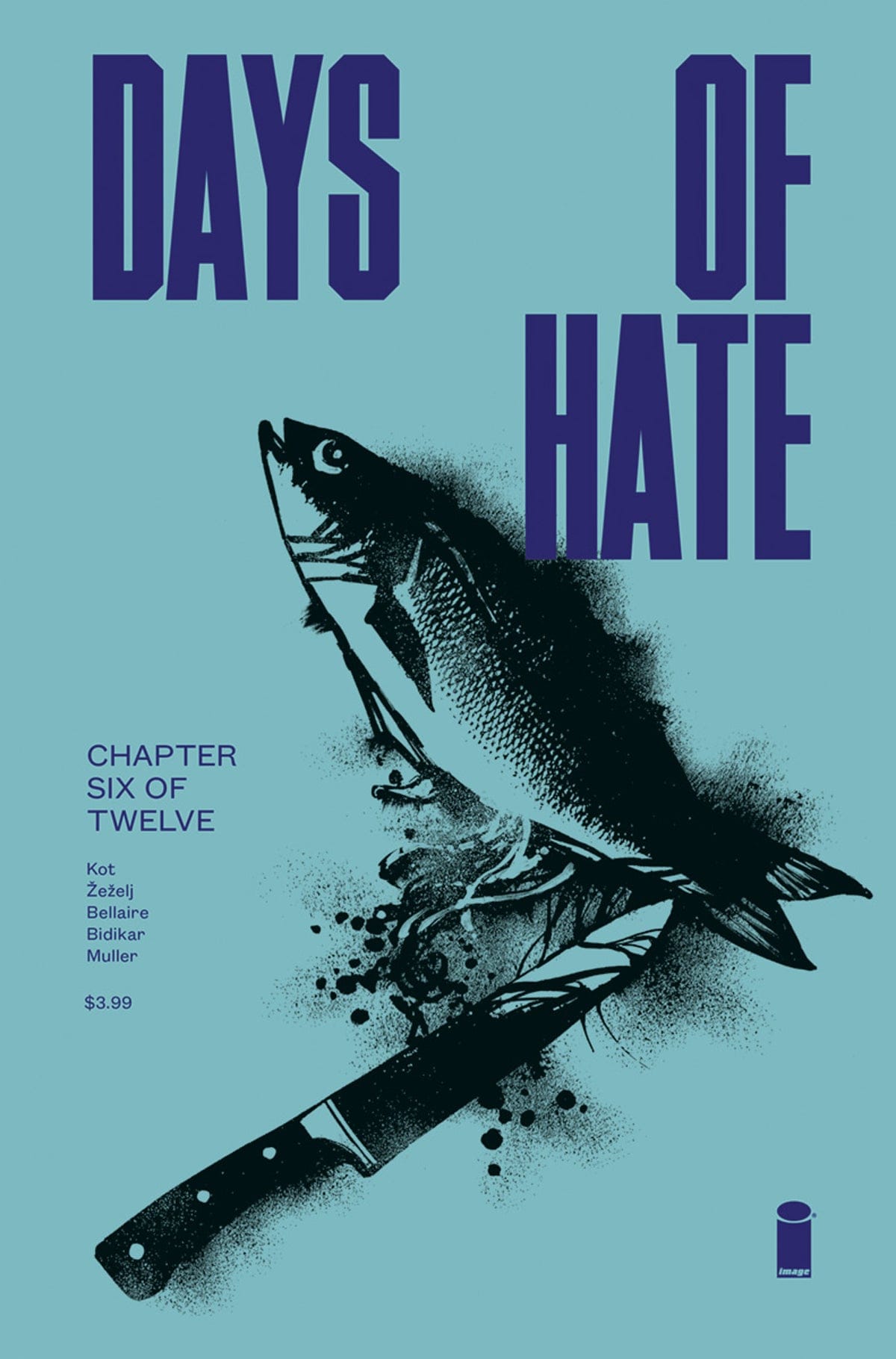 IMAGE COMICS Comics DAYS OF HATE #6 (OF 12) (MR)