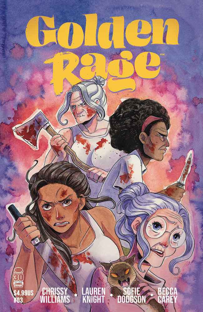 IMAGE COMICS Comics Golden Rage #3 (Of 5) Cover B Lenox (Mature)