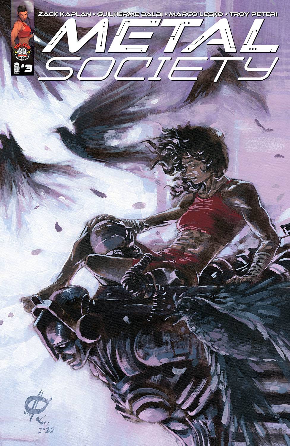 IMAGE COMICS Comics METAL SOCIETY #3 (OF 5) CVR B RUDY