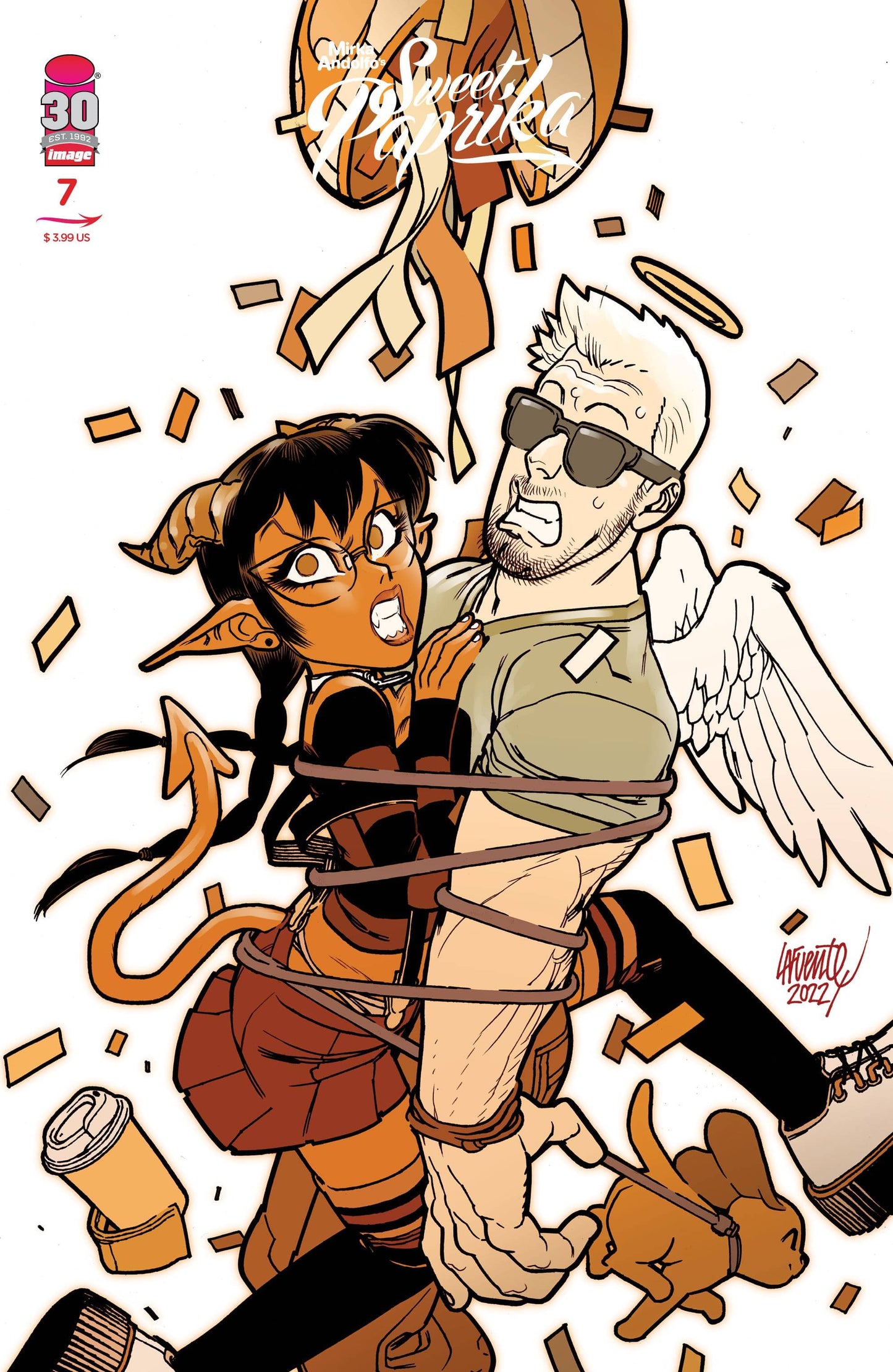 IMAGE COMICS Comics MIRKA ANDOLFO SWEET PAPRIKA #7 (OF 12) CVR B LAFUENTE (MR)