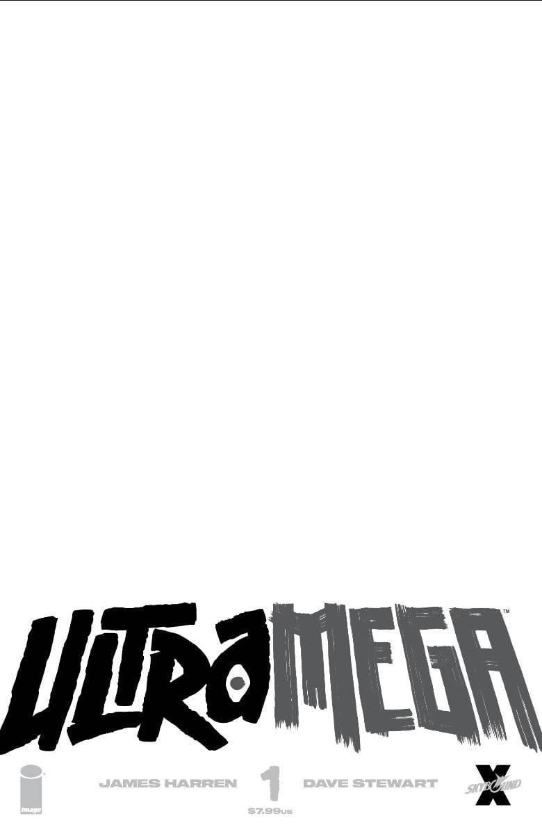 IMAGE COMICS Comics NM/VF ULTRAMEGA BY JAMES HARREN #1 CVR C BLANK CVR (MR)