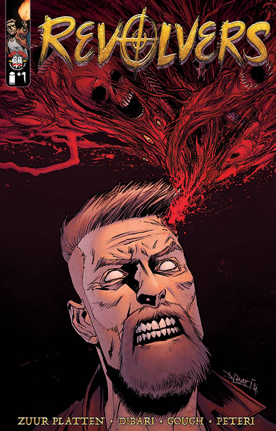 IMAGE COMICS Comics REVOLVERS #1 (OF 4) CVR B DIBARI & GOUGH (MR)