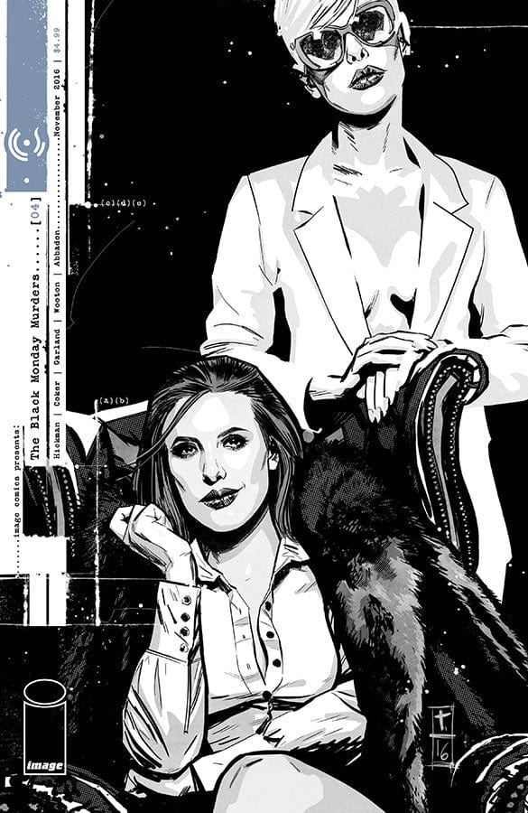 IMAGE COMICS Comics VF BLACK MONDAY MURDERS 4