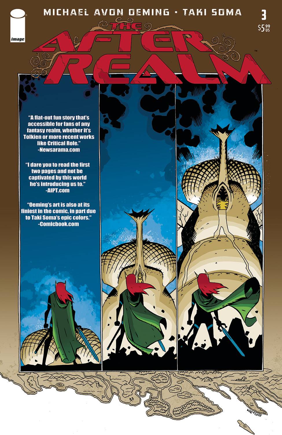 IMAGE COMICS Comics VF/NM AFTER REALM #3