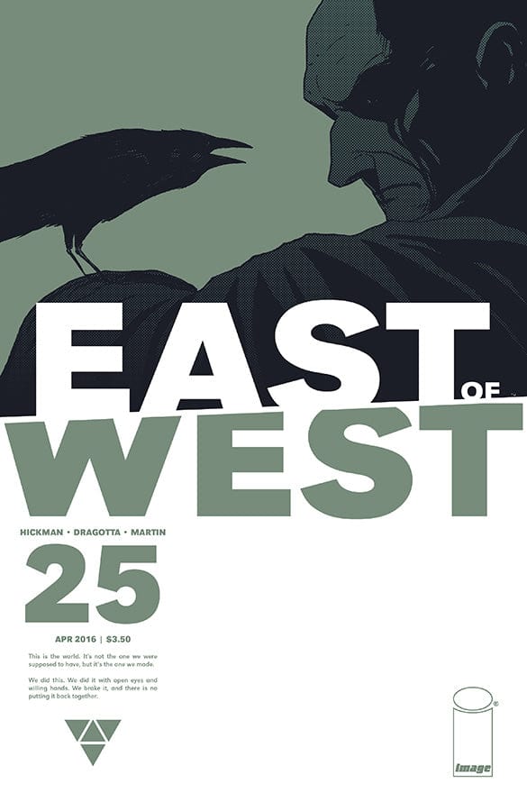 IMAGE COMICS Comics VF/NM EAST OF WEST #25 CVR A DRAGOTTA