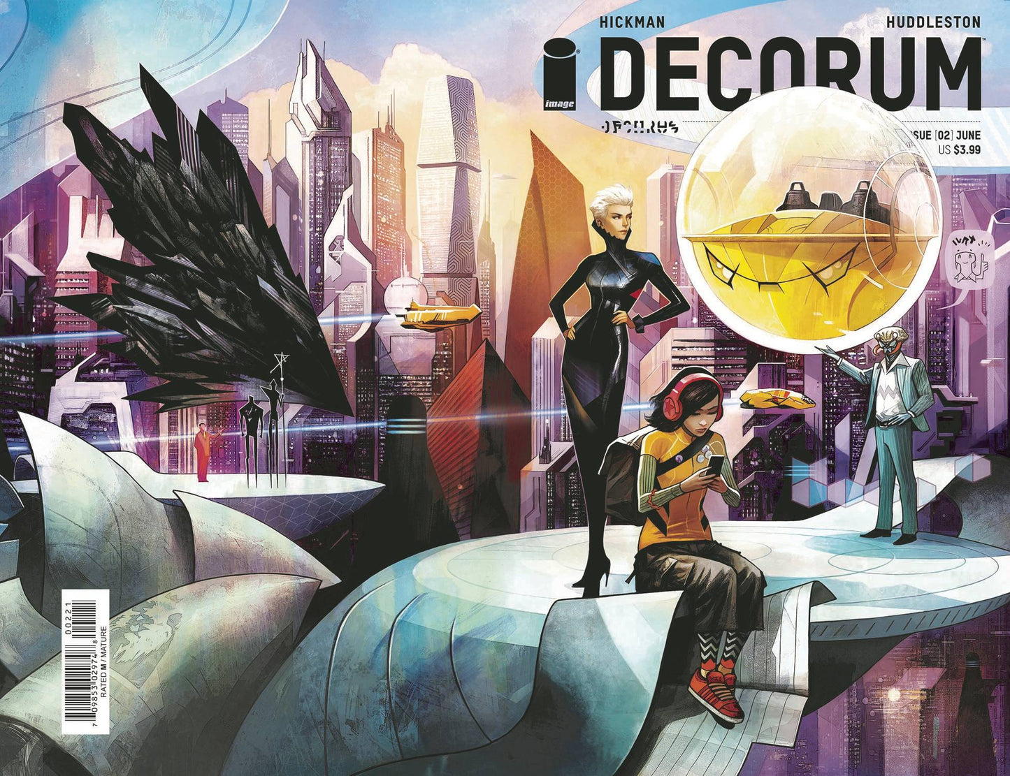 IMAGE COMICS IMAGE COMICS DECORUM #2 CVR B HUDDLESTON (MR) (04/15/2020)
