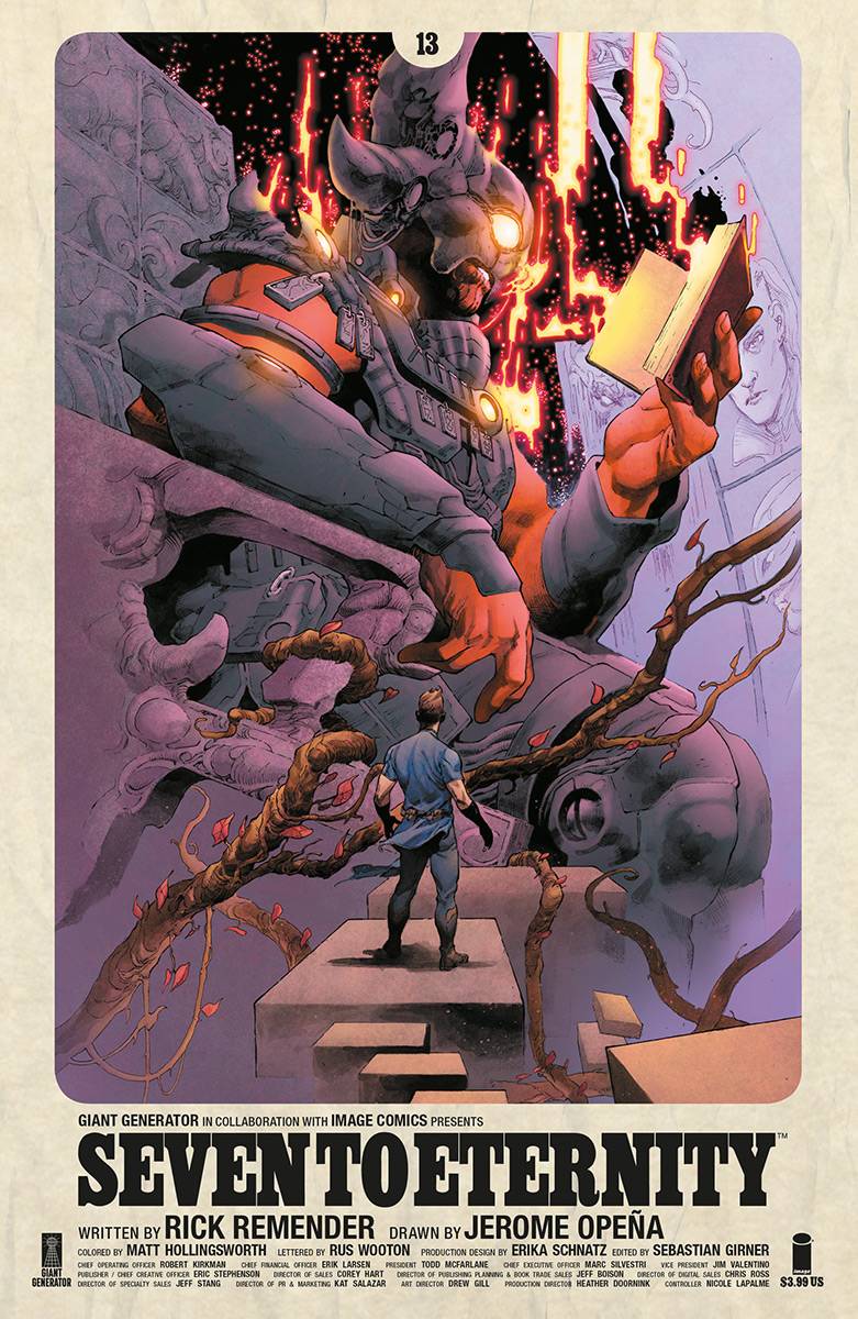 Image Comics Image Comics SEVEN TO ETERNITY #13 CVR A OPENA & HOLLINGSWORTH
