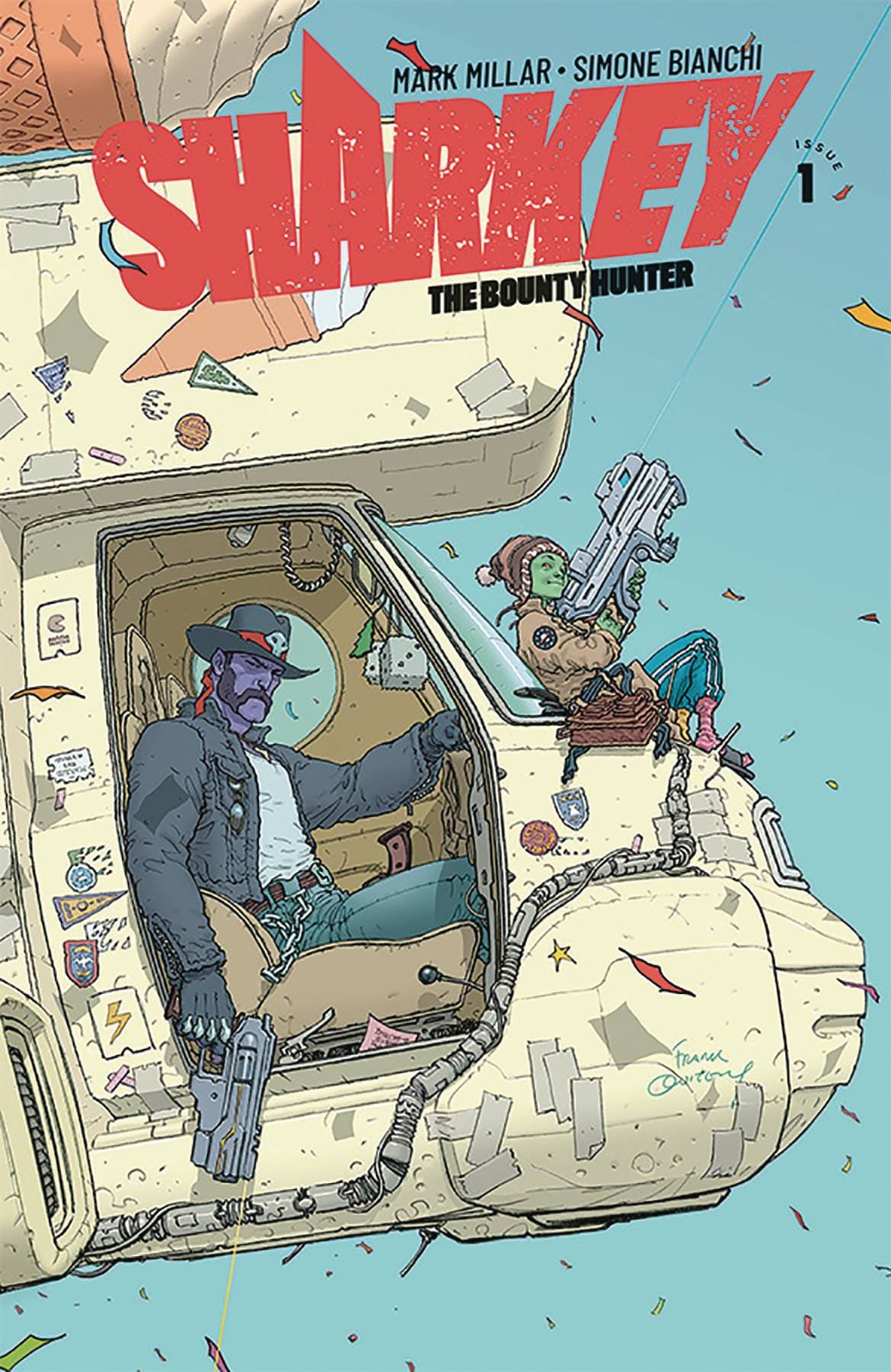 Image Comics Image Comics SHARKEY BOUNTY HUNTER #1 (OF 6) CVR C QUITELY (MR)