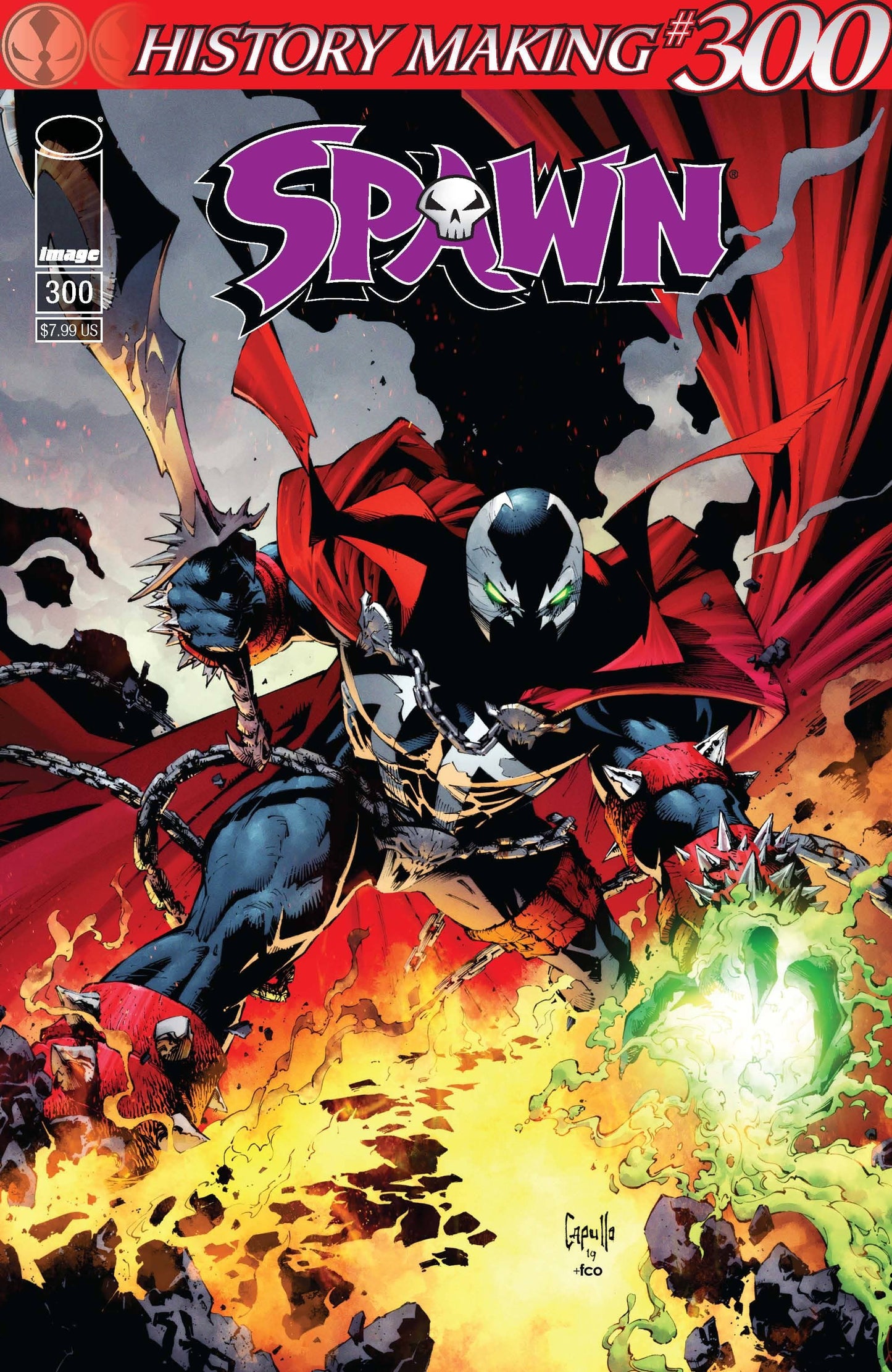 IMAGE COMICS IMAGE COMICS SPAWN #300 CVR C CAPULLO