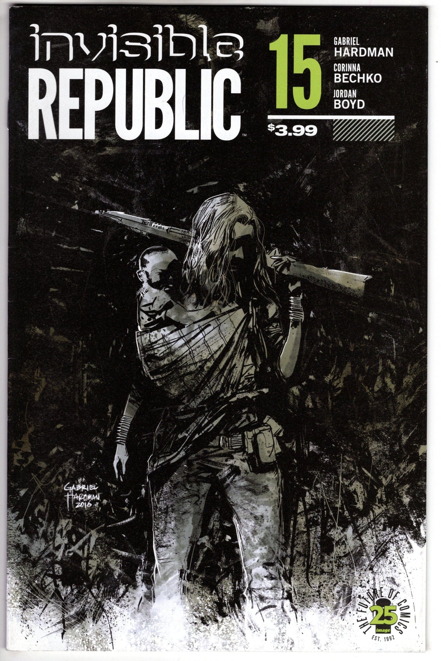 IMAGE COMICS INVISIBLE REPUBLIC #15 (MR)