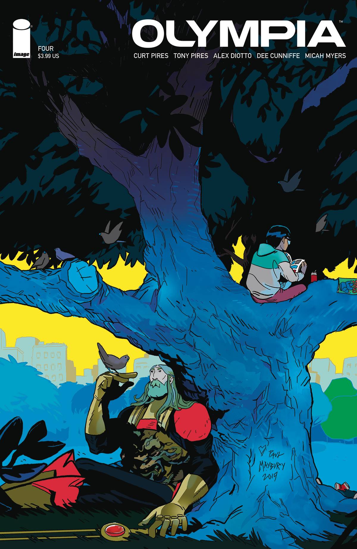 IMAGE COMICS OLYMPIA #4 (OF 5) CVR B MAYBURY