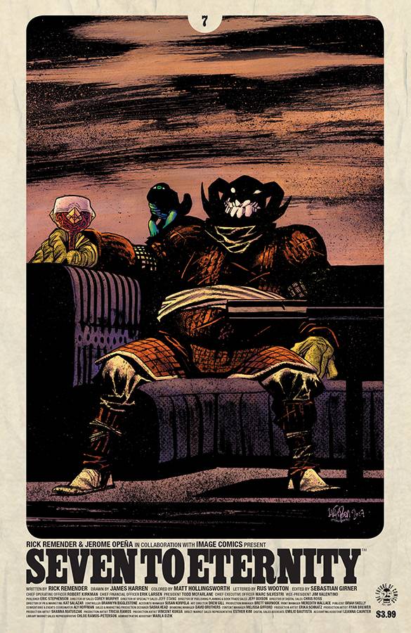 IMAGE COMICS SEVEN TO ETERNITY #7 CVR B OPENA & HOLLINGSWORTH