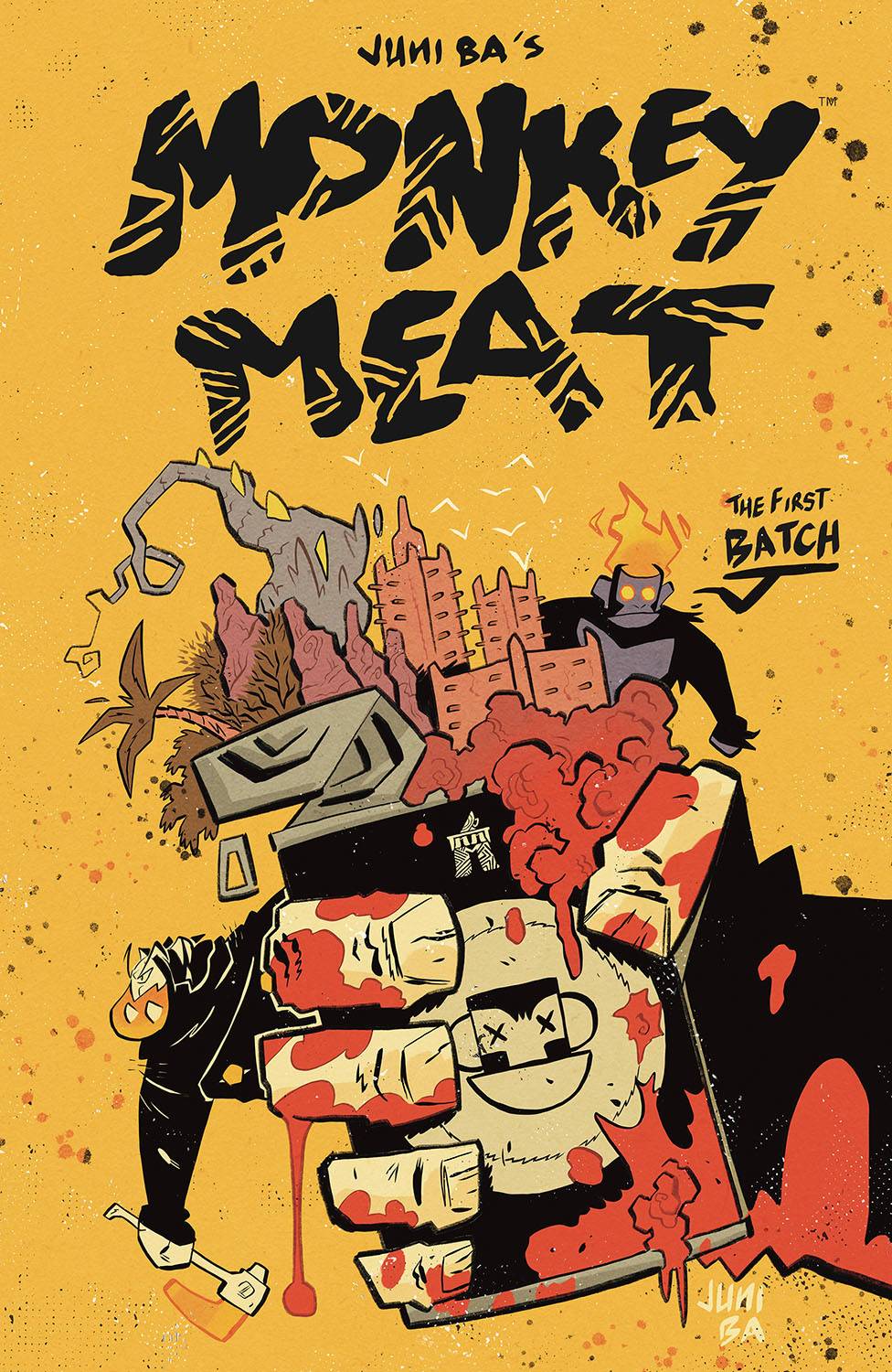 IMAGE COMICS TRADE VF/NM MONKEY MEAT FIRST BATCH TP