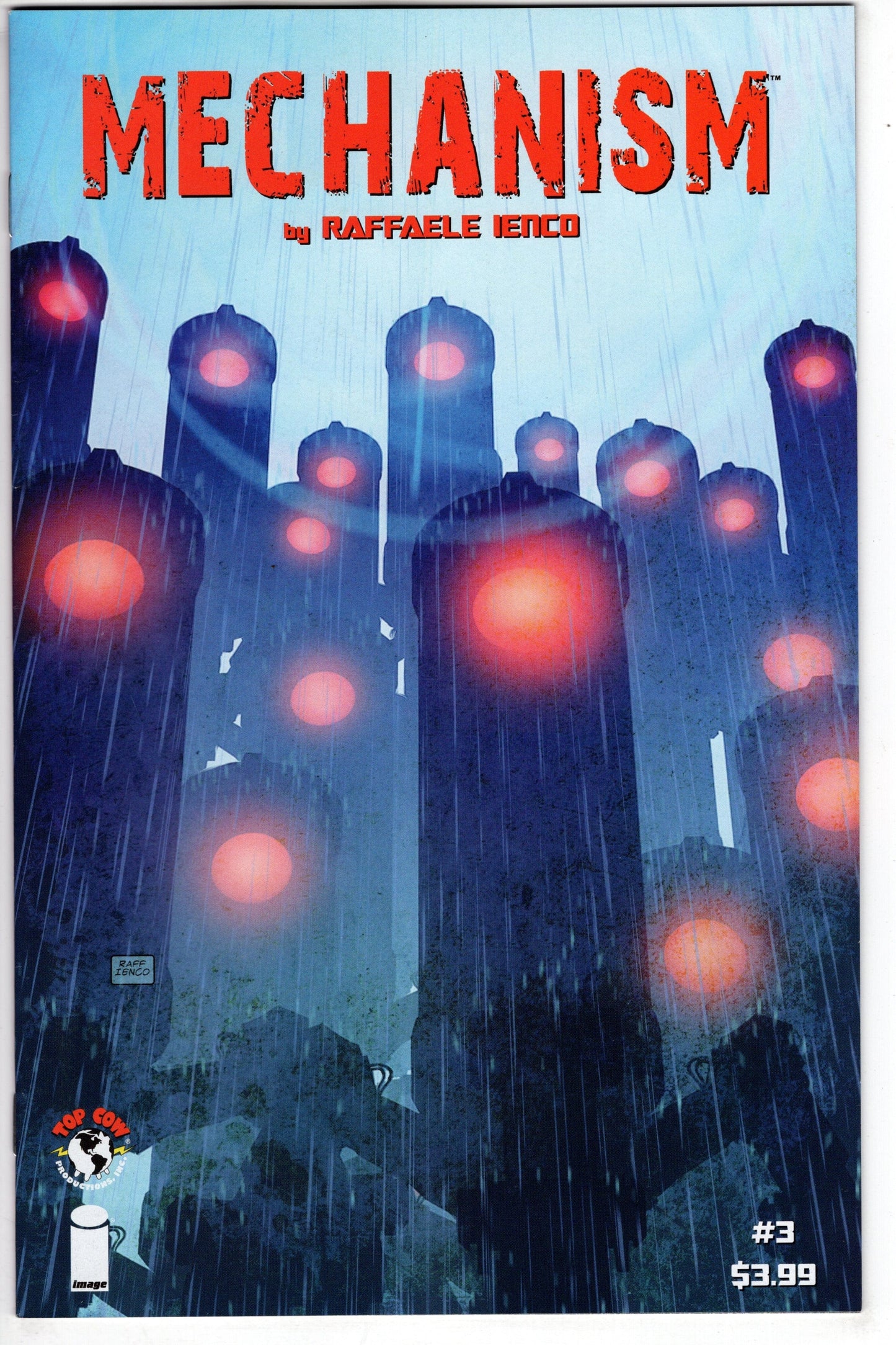 IMAGE COMICS VF/NM MECHANISM #3 CVR A IENCO