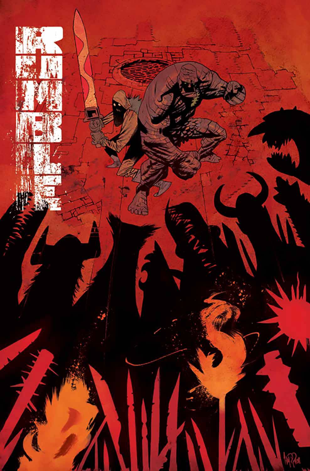IMAGE COMICS VF/NM RUMBLE #14 CVR A HARREN (MR)