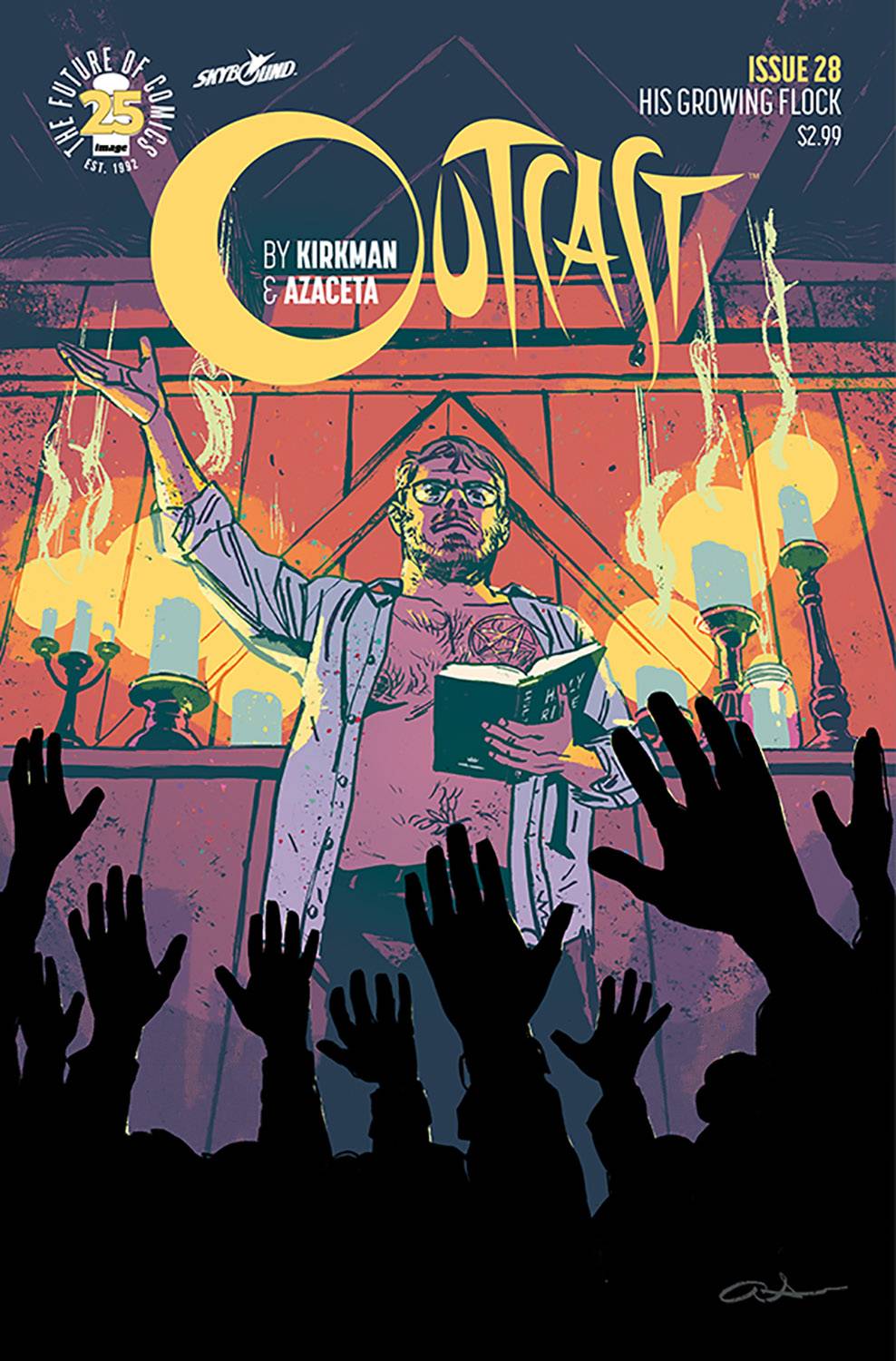 IMAGE COMICS VF OUTCAST BY KIRKMAN & AZACETA #28 (MR)