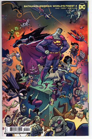 BATMAN SUPERMAN WORLDS FINEST #4 CVR D 1:50 ROSSMO VARIANT - Packrat Comics