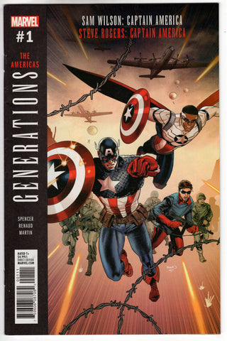 GENERATIONS CAPTAIN AMERICAS #1 - Packrat Comics
