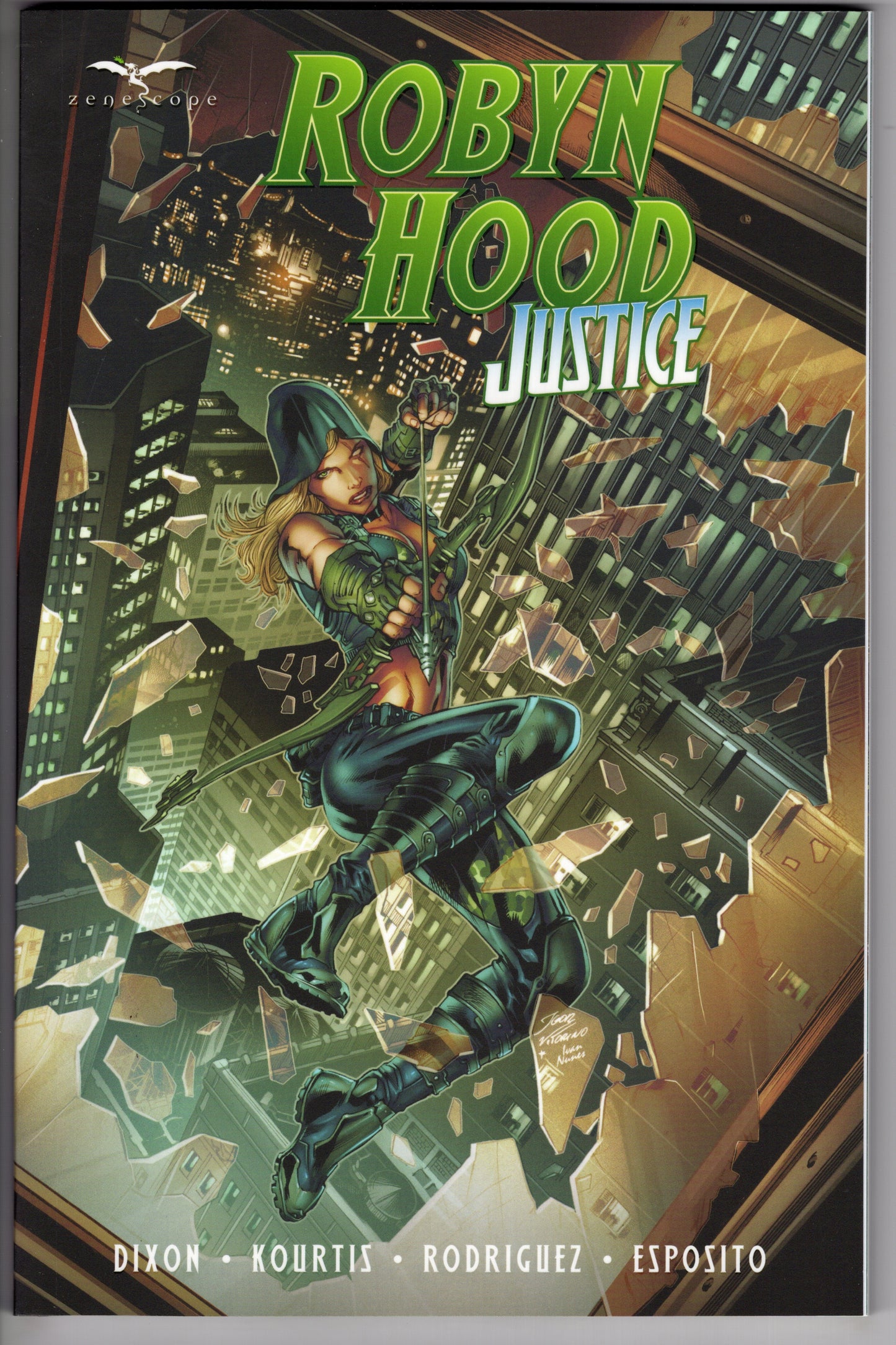 ZENESCOPE ENTERTAINMENT INC trade ROBYN HOOD JUSTICE TP