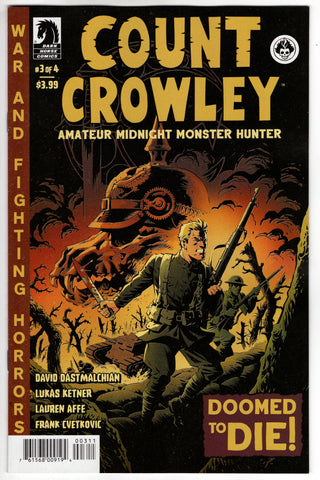 COUNT CROWLEY AMATEUR MIDNIGHT MONSTER HUNTER #3 (OF 4) - Packrat Comics