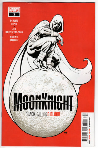 MOON KNIGHT BLACK WHITE BLOOD #3 (OF 4) - Packrat Comics
