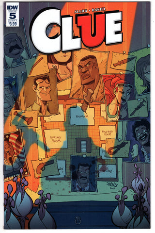CLUE #5 CVR A SOMMARIVA - Packrat Comics
