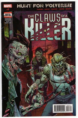 HUNT FOR WOLVERINE CLAWS OF KILLER #3 (OF 4) - Packrat Comics