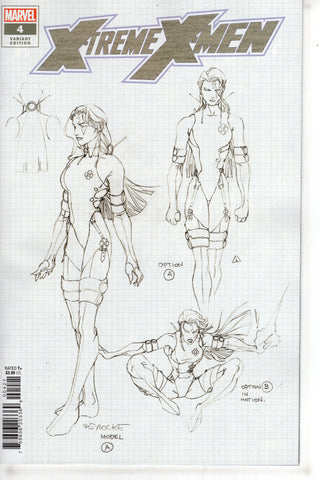 X-TREME X-MEN #4 (OF 5) 10 COPY INCV CLASSIC DESIGN VAR - Packrat Comics