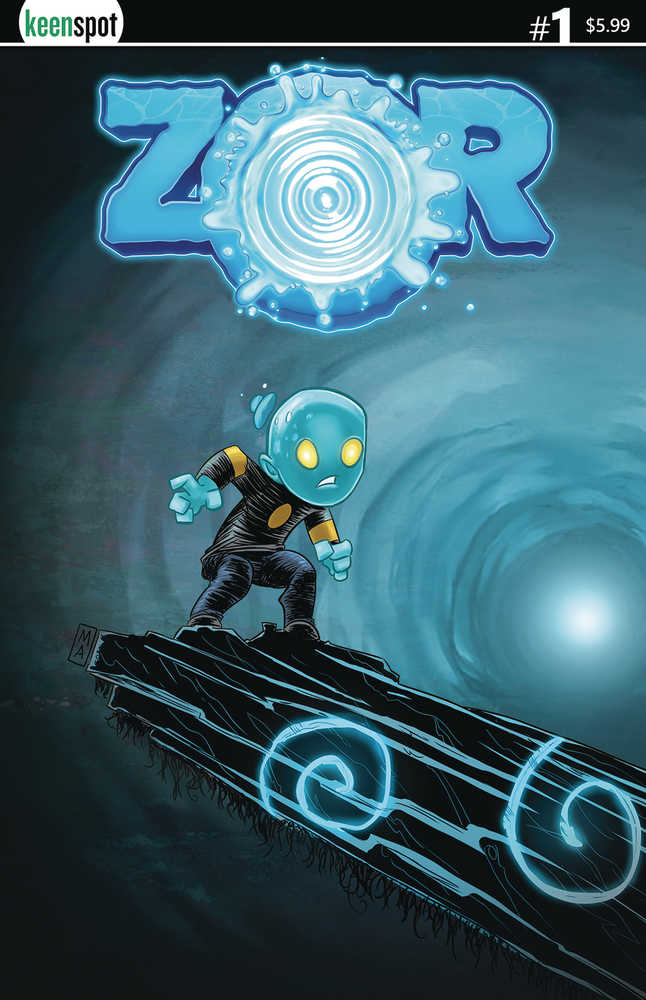KEENSPOT ENTERTAINMENT COMIC BOOKS Zor #1 Cover A Michael Adams