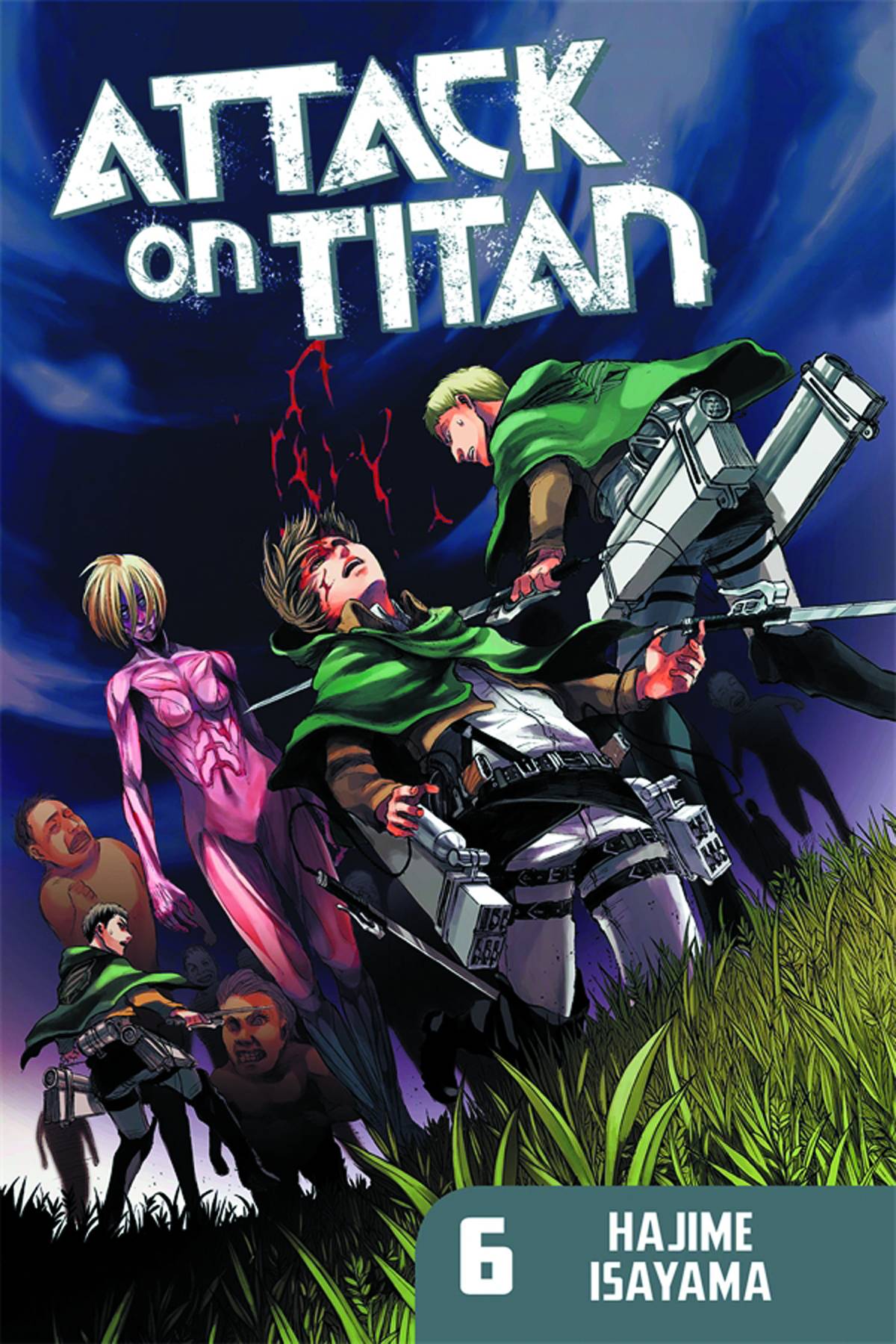 KODANSHA COMICS MANGA ATTACK ON TITAN GN VOL 06