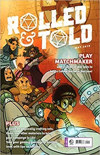 LION FORGE MAGAZINE ROLLED AND TOLD #9