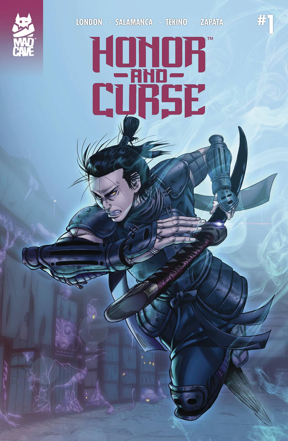 MAD CAVE STUDIOS COMIC BOOK NM HONOR AND CURSE #1 2ND PTG