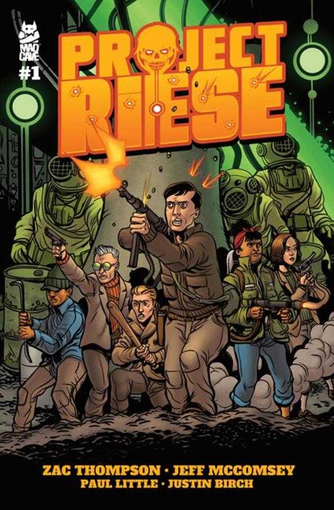 MAD CAVE STUDIOS COMIC BOOK Project Riese #1 (Of 6) Cover A Jeff Mccomsey & Paul Little