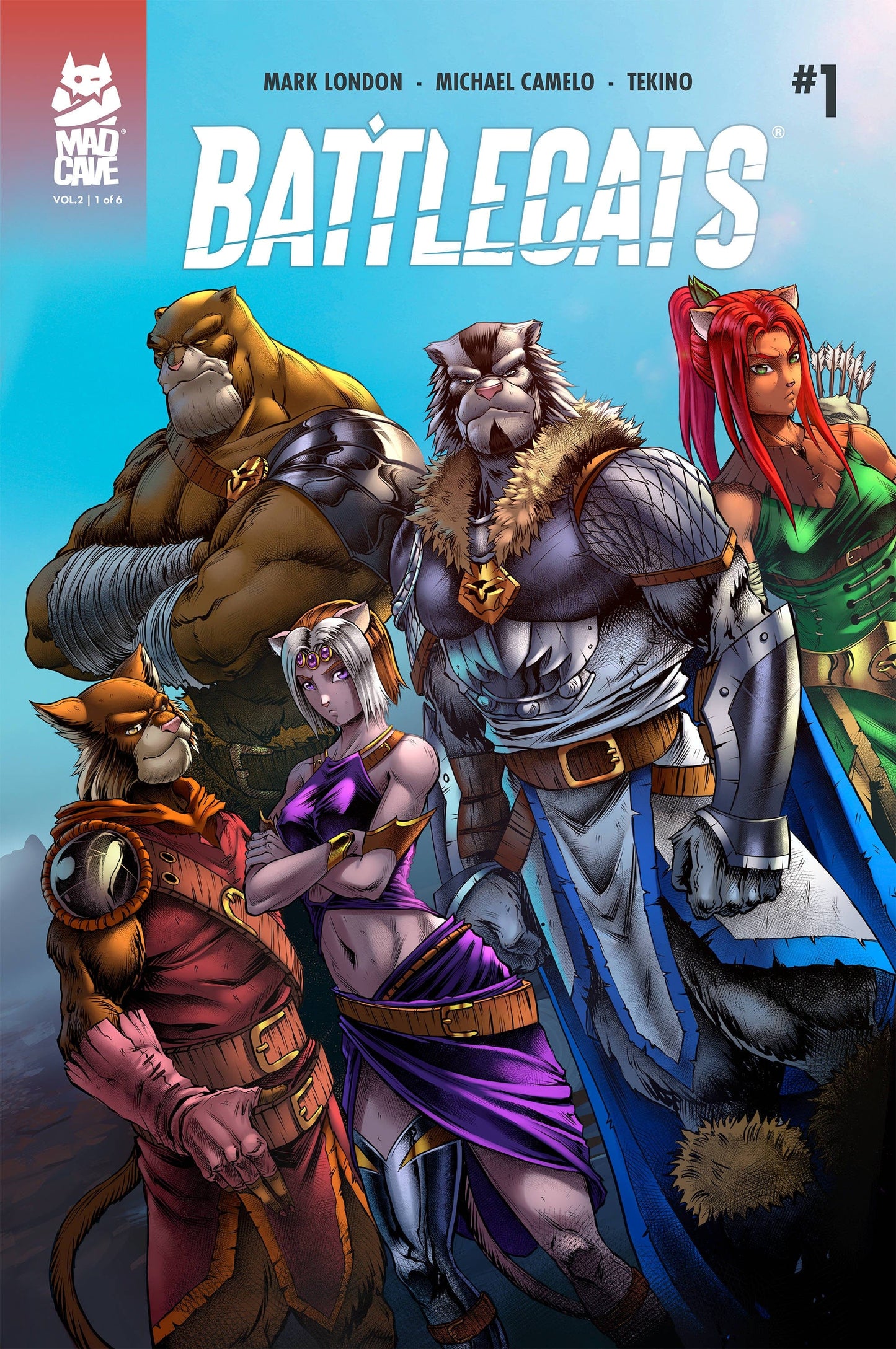MAD CAVE STUDIOS MAD CAVE STUDIOS BATTLECATS VOL 2 #1